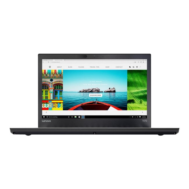 GRADE A1 - Lenovo T470 Core i7-7500U 8GB 256GB SSD 14 Inch Windows 10 Professional Laptop 
