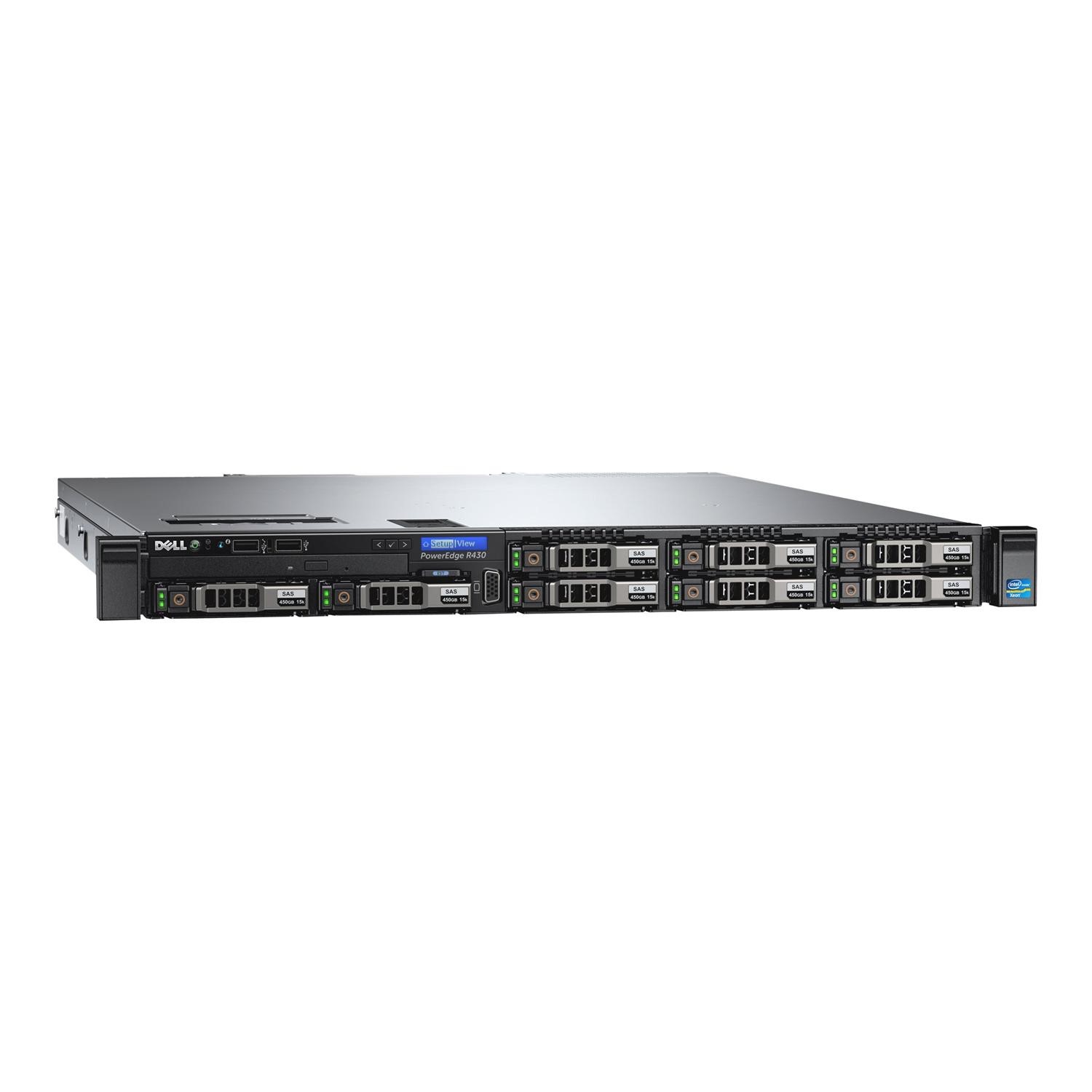 Dell PowerEdge R430 Xeon E5-2603V4 1.7GHz 8GB 1TB Rack Server