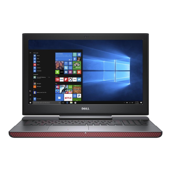 GRADE A2 - Dell Inspiron 15 7000  Core i7-7700HQ 16GB 128GB & 1TB 15.6 Inch Windows 10 Laptop 