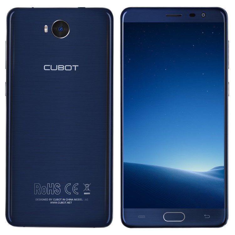 Cubot A5 Blue 5.5" 32GB 4G Dual SIM Unlocked & SIM Free