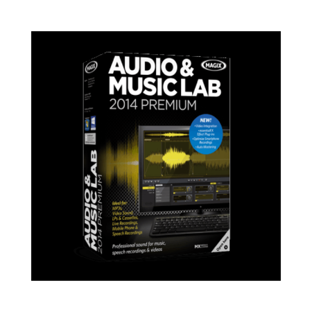 MAGIX Audio & Music Lab 2014 Premium - Electronic Software Download