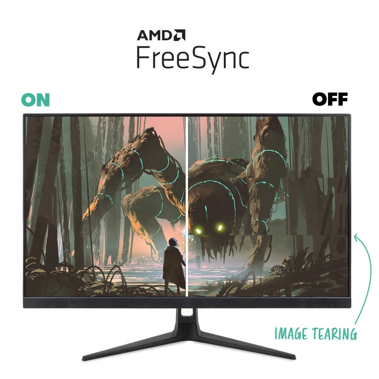 electriQ 25" Full HD HDR 165Hz Gaming monitor