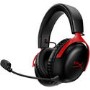 HyperX Cloud III Double Sided Over-ear Wireless with Microphone Gaming Headset Black & Red