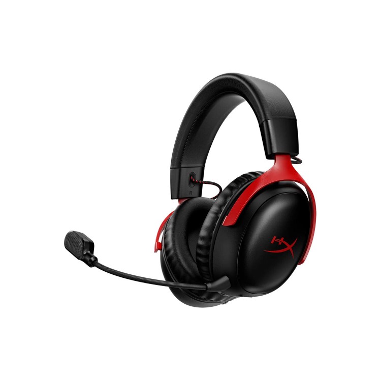 HyperX Cloud III Double Sided Over-ear Wireless with Microphone Gaming Headset Black & Red