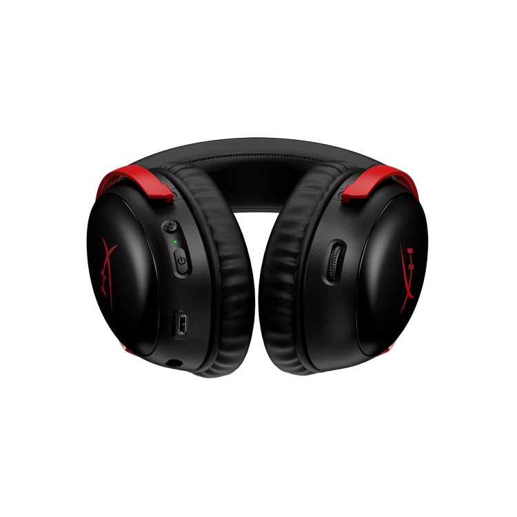 HyperX Cloud III Double Sided Over-ear Wireless with Microphone Gaming Headset Black & Red