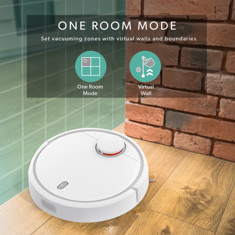 Xiaomi S Series Smart WiFi Laser LDS Navigation Robot Vacuum Cleaner 2000Pa 5200 mAH Battery - SDJQR02RR