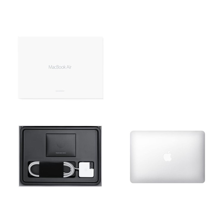 Refurbished Apple MacBook Air Core i5 8GB 128GB 13 Inch Laptop - Silver