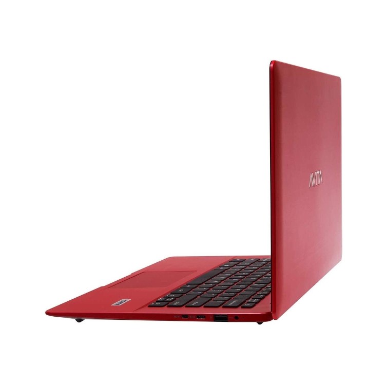 Refurbished Avita Pura 14 AMD Ryzen 3 3200U 4GB 256GB 14 Inch Windows 10 Laptop - Sugar Red 