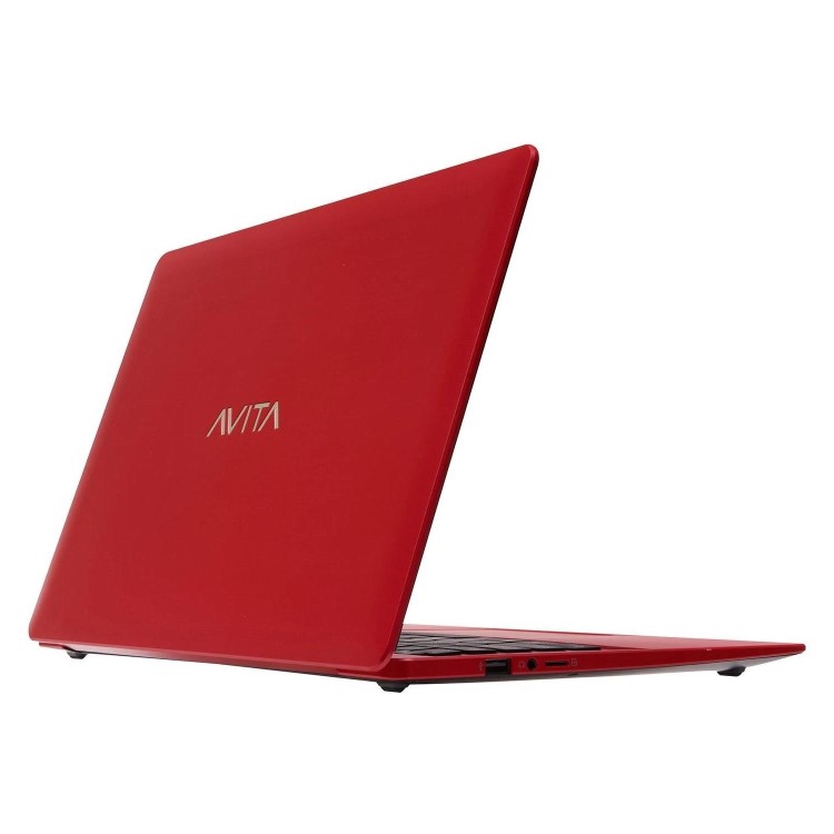 Refurbished Avita Pura 14 AMD Ryzen 3 3200U 4GB 256GB 14 Inch Windows 10 Laptop - Sugar Red 