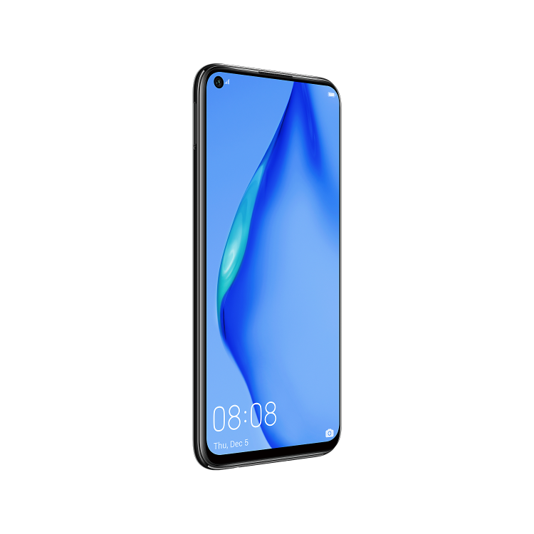 Refurbished Huawei P40 Lite Midnight Black 6.4" 128GB 4G Dual SIM Unlocked & SIM Free Smartphone