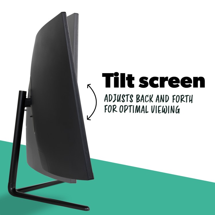 electriQ 32" 4K UHD HDR Curved Monitor