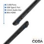 Coda Laptop Celeron N3450 4GB 64GB eMMC 12.5 Inch Windows 10 Includes Office 365