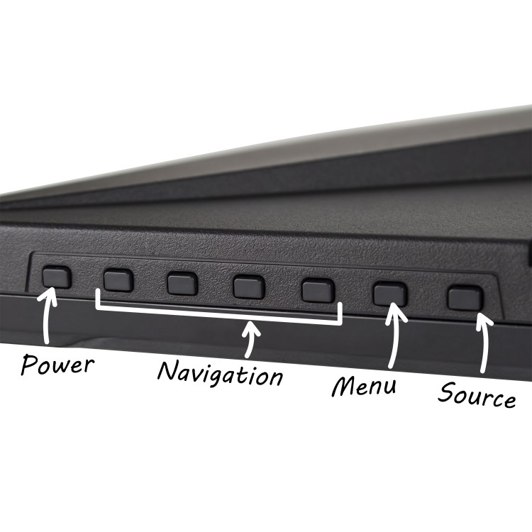 electriQ 28" 4K UHD 1ms Gaming Monitor 
