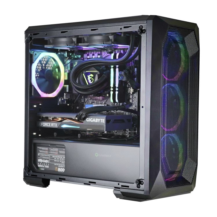 Refurbished React Hawk Core i9-10850k 32GB 2TB HDD & 500GB SSD RTX 3080 Windows 10 Gaming Desktop