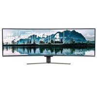 Refurbished electriQ 49" QLED Double FHD Super UltraWide Curved Monitor