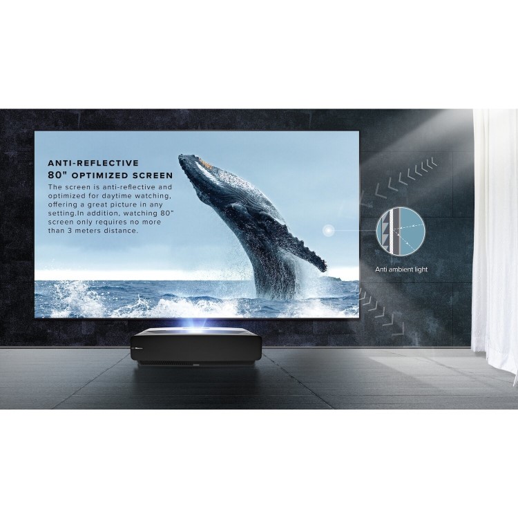 Hisense H80L5UK 80" 4K Ultra HD Smart Laser TV with Freeview Play