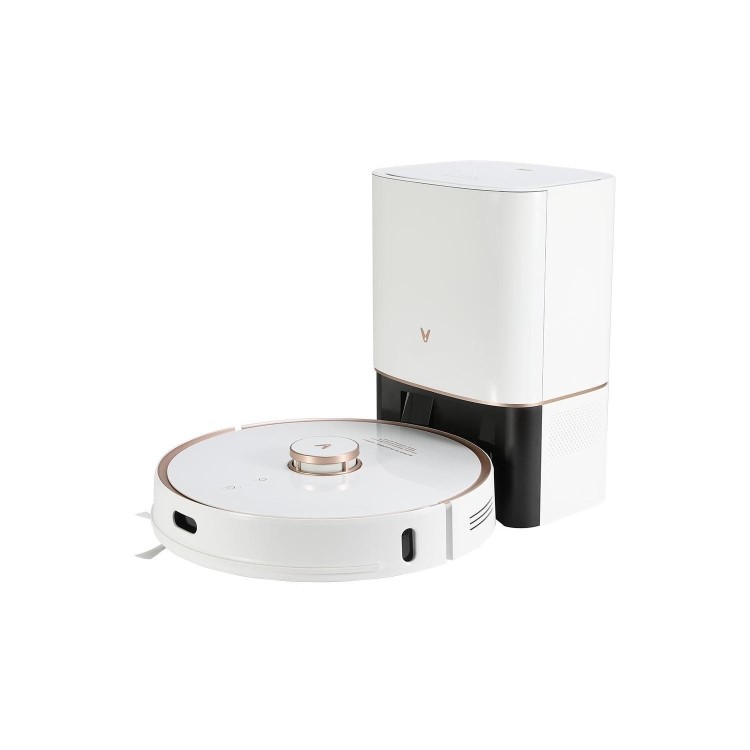 Viomi S9 Robot Vacuum Cleaner and Mop - Self-Emptying - 2700Pa Suction - White