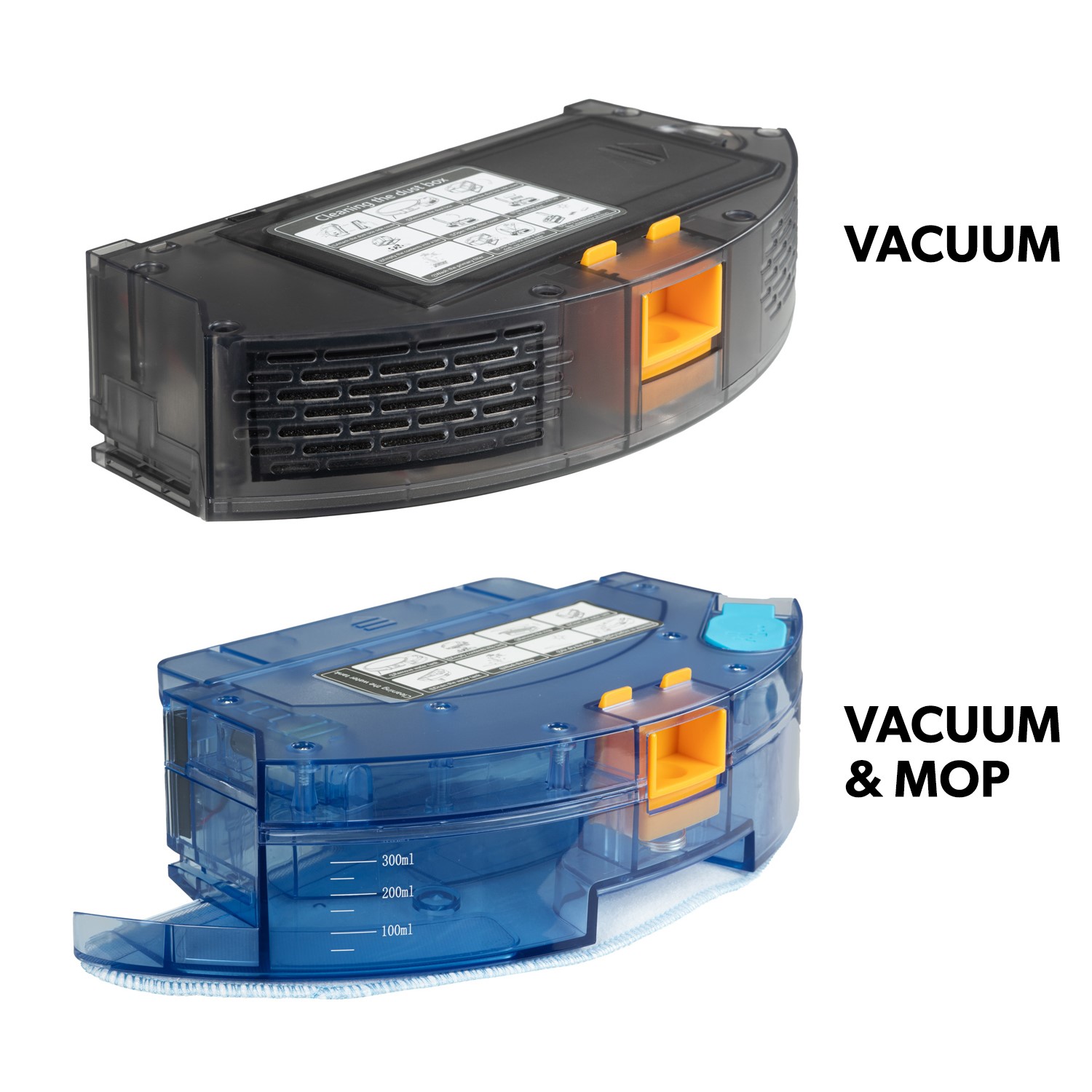 electriQ TONY Robotic Vacuum Cleaner and Mop 4000Pa Suction White