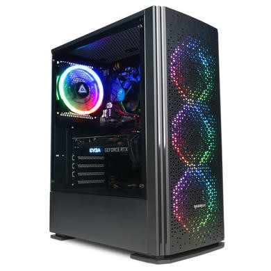 CyberPowerPC Blaze AMD Ryzen 5 4500 NVIDIA GeForce RTX 3050 16GB RAM 500GB SSD Windows 11 Home Gaming PC