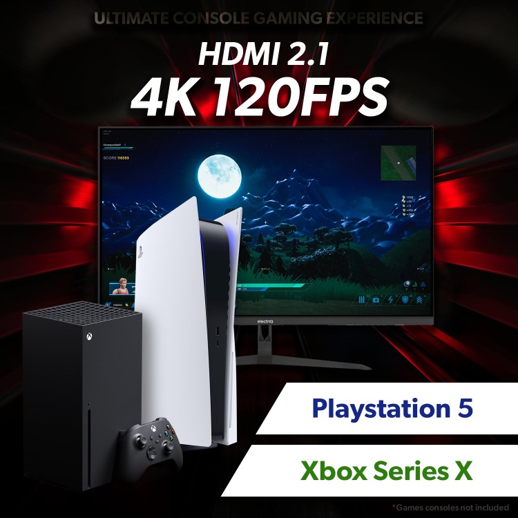 electriQ 32" IPS 4K 144Hz Gaming Monitor