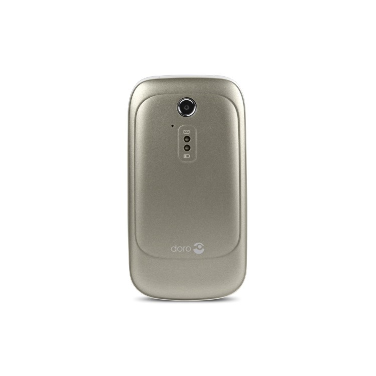GRADE A1 - Doro 6520 Champagne/White 2.8" 3G Unlocked & SIM Free