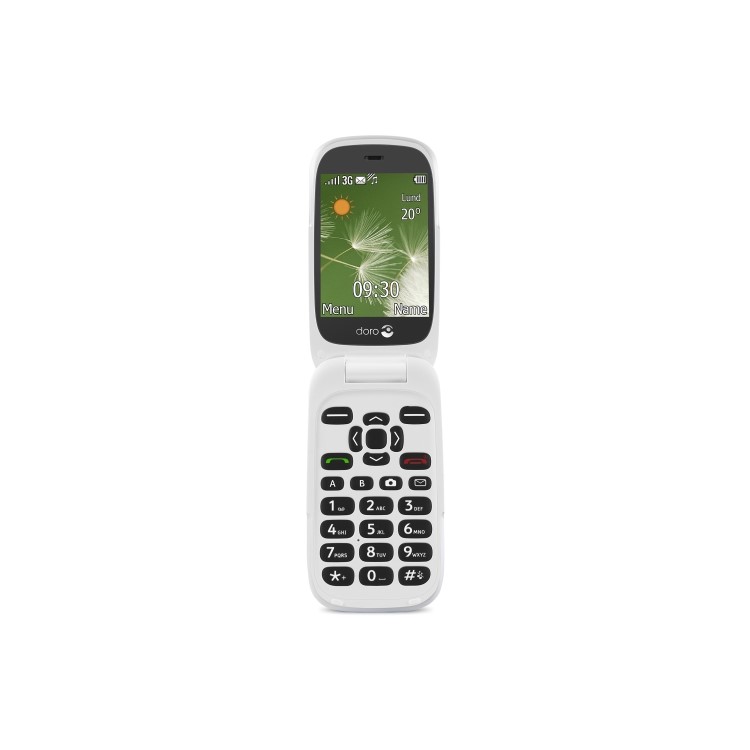 GRADE A1 - Doro 6520 Champagne/White 2.8" 3G Unlocked & SIM Free