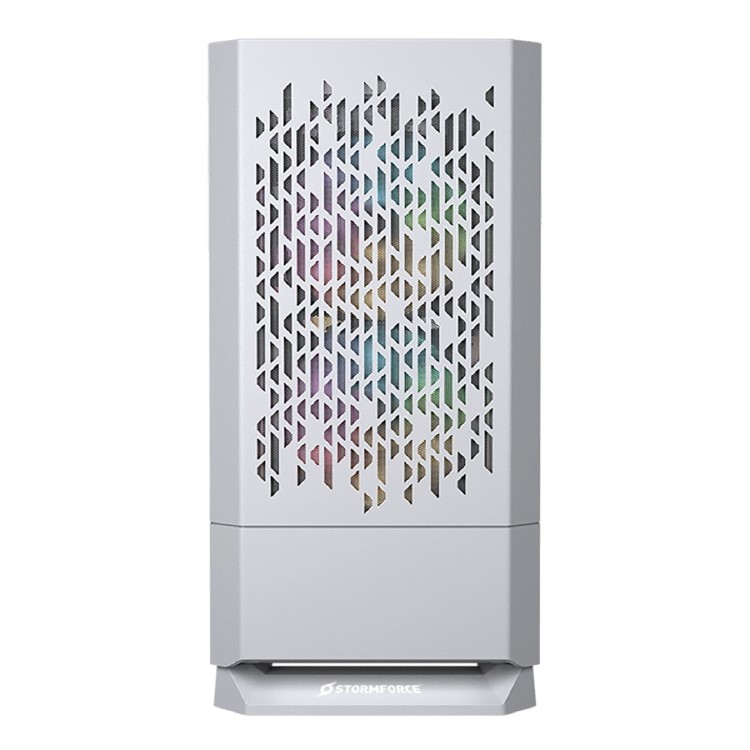 StormForce Crystal Core i7-12700F 16GB 1TB RTX 4060Ti Windows 11 Gaming Desktop