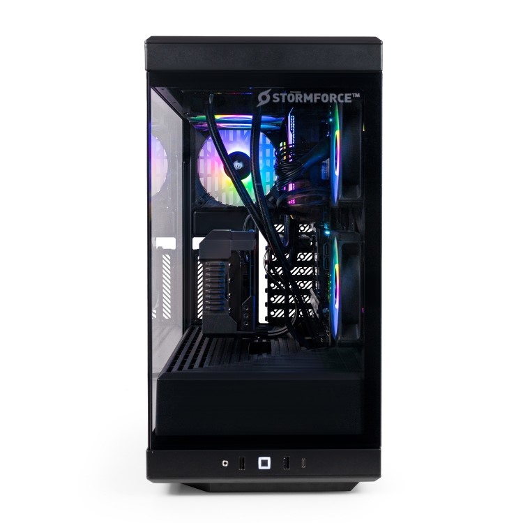 StormForce Hyte Y40 Core i7-14700KF 32GB 2TB RTX 4070Ti Super Windows 11 Gaming PC