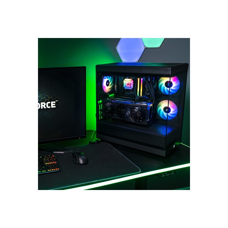 StormForce Hyte Y40 Core i7-14700KF 32GB 2TB RTX 4070Ti Super Windows 11 Gaming PC
