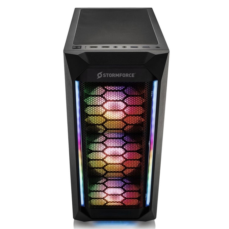 StormForce Onyx AMD Ryzen 7 5700X 32GB RAM 1TB SSD RTX 5060 Ti No OS Gaming PC