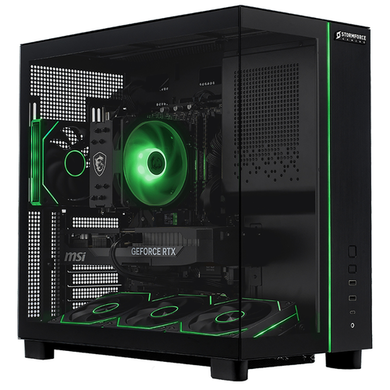 Intel Stormforce Obsidian Intel Core i5 14400F 32GB RAM 1TB SSD RTX 5070 Windows 11 Gaming PC