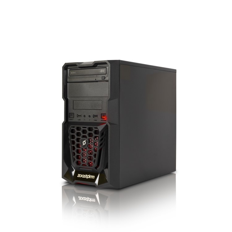 Zoostorm Core i3-4170 8GB RAM 2TB HDD NVIDIA GTX 950 DVD-RW Windows 10 Gaming Desktop