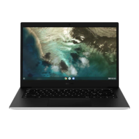 Refurbished Samsung Galaxy Go LTE Celeron 4GB 64GB 14 Inch Chromebook Silver