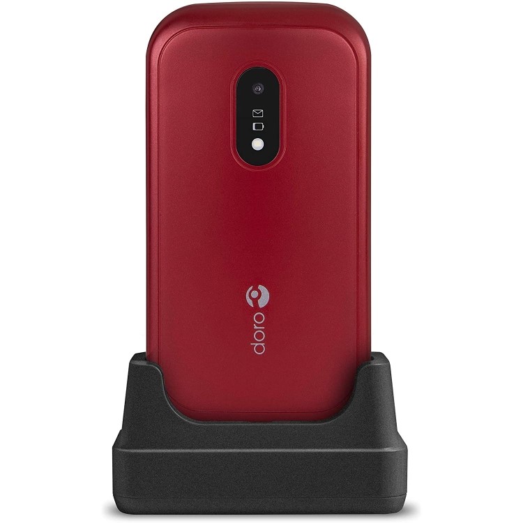 Doro 6040 2G Dual SIM SIM Free - Red/White