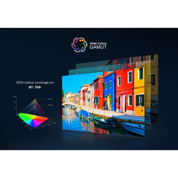 Refurbished TCL 55" 4K Ultra HD with HDR10+ FreeSat LED Smart TV