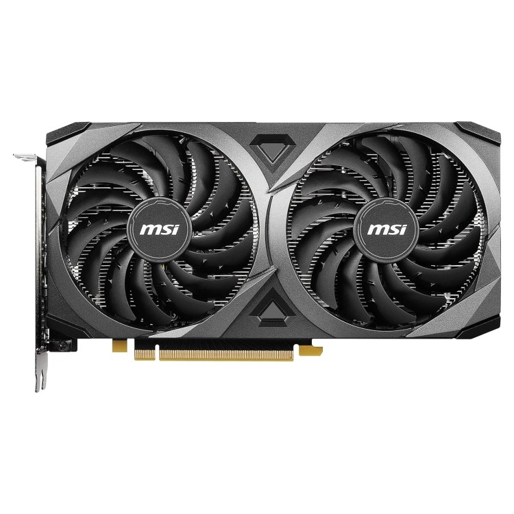 Box Opened MSI GeForce RTX 3060 VENTUS 2X 12GB 1807MHz GDDR6 OC Gaming Graphics Card