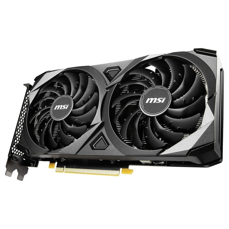 Box Opened MSI GeForce RTX 3060 VENTUS 2X 12GB 1807MHz GDDR6 OC Gaming Graphics Card