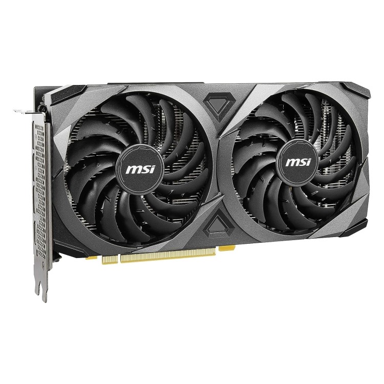 Box Opened MSI GeForce RTX 3060 VENTUS 2X 12GB 1807MHz GDDR6 OC Gaming Graphics Card