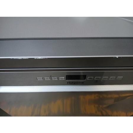 Refurbished Hotpoint H7FHP43XUK Maxi Space Freestanding 15 Place Setting Dishwasher Silver