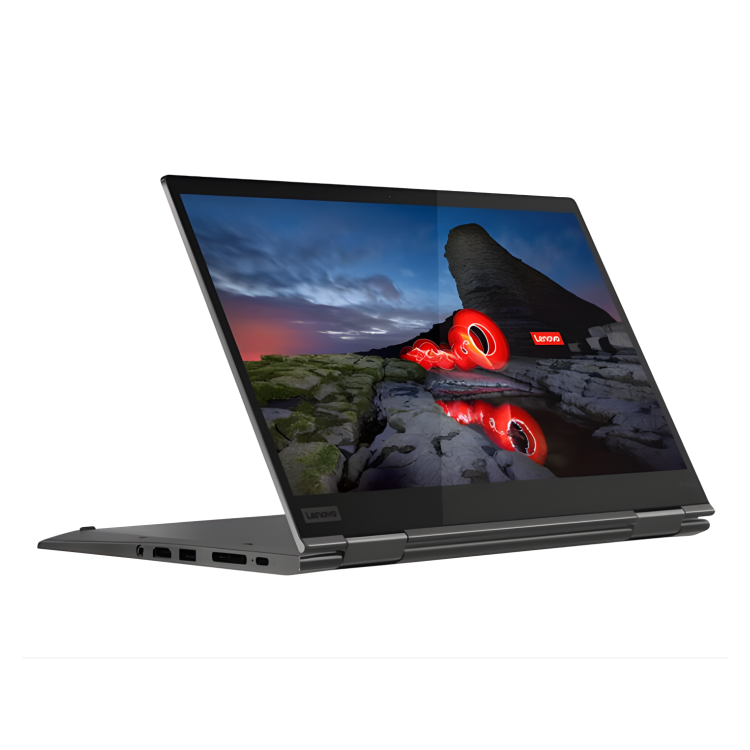 Refurbished Lenovo X1 Yoga G5 i7 10th Gen 16GB RAM 512GB SSD 14 Inch Windows 11 Pro Touch & Flip Laptop - Silver/Grey