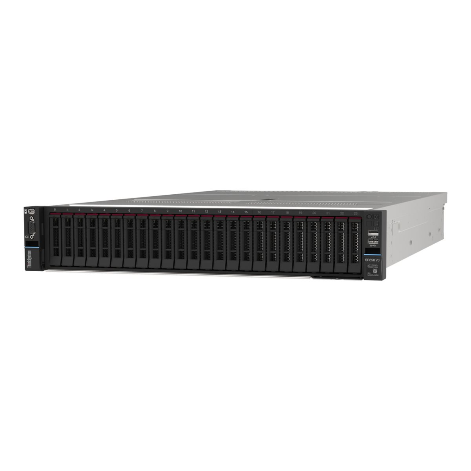 ThinkSystem SR650 V3 Intel Xeon 4514Y 2.0GHz RAM 2U Rack Server No HDD