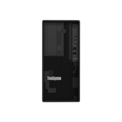 Lenovo ThinkSystem ST50 V2 7D8J - Server - tower - 5U - 1-way - 1 x Xeon E-2324G / 3.1 GHz - RAM 16 GB - SSD 2 x 960 GB - UHD Graphics P750 - GigE - no OS - monitor_ none