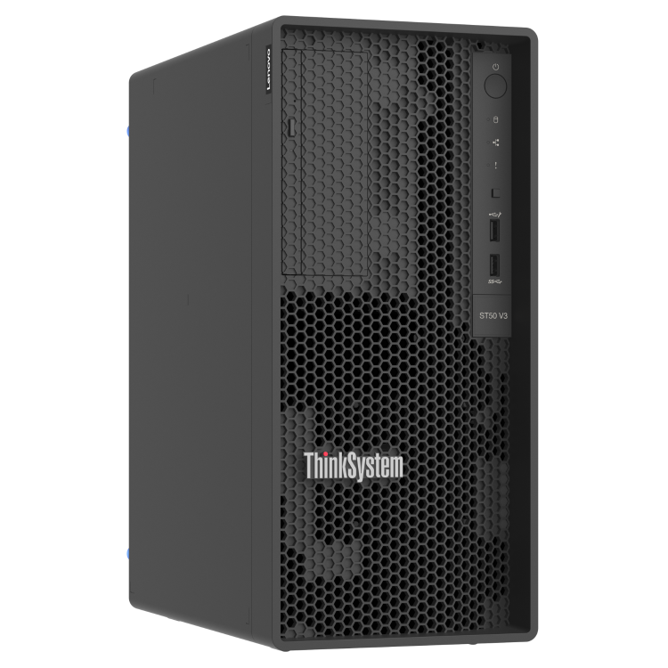 Lenovo ThinkSystem ThinkSystem ST50 V3 Intel Xeon E-2434 3.4GHz 4C 32GB RAM 1920GB Tower Server