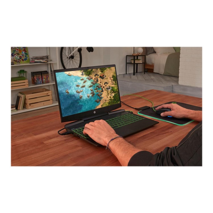 HP Pavilion 15-dk0010na Core i5-9300H 8GB 256GB SSD 15.6 Inch FHD GeForce GTX 1650 4GB Windows 10 Home Gaming Laptop