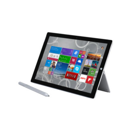 Microsoft Surface 3 Intel Atom 2GB 64GB WiFi Silver Windows 8.1 10.8" Tablet