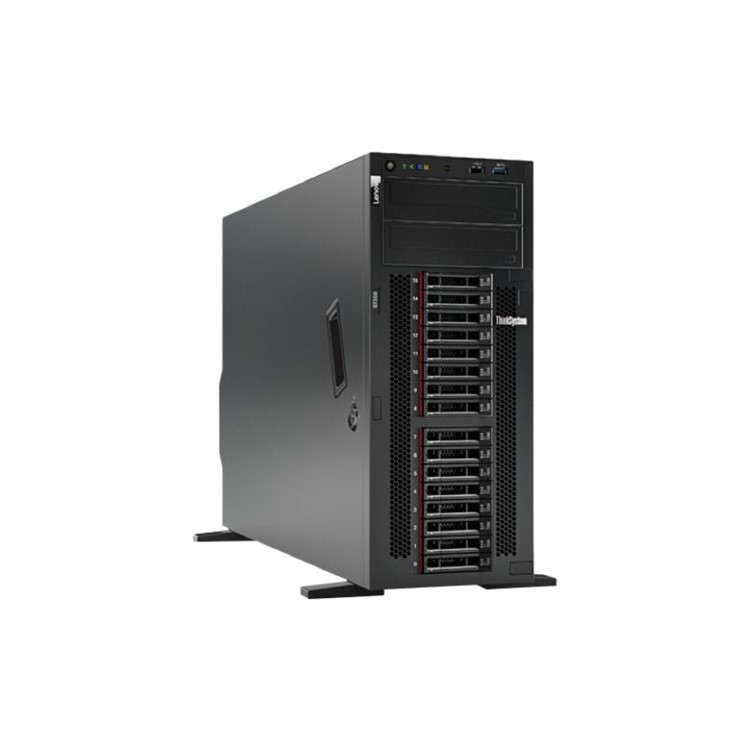 Lenovo ThinkSystem ST550 Intel Xeon Silver 4210R 2.4GHz 10c 1P 32GB 9350-8i 2.5 SFF 750W Gigabit Ethernet Tower Server
