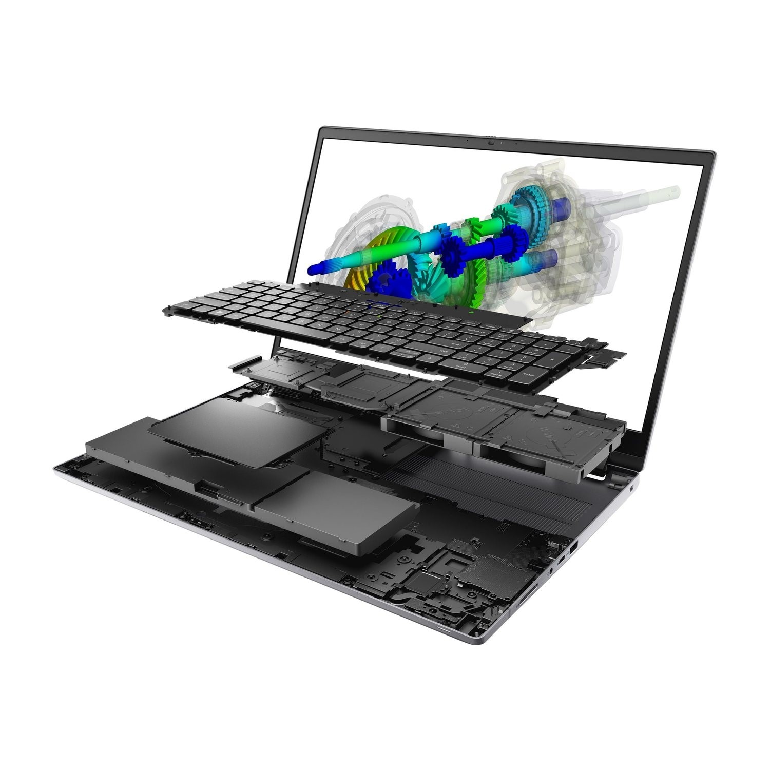 thumbnail interactive-video image 1 of Dell Precision 17 Workstation Laptop – 32GB RAM, 1TB NVMe SSD, I5, Windows 11 1 of 6