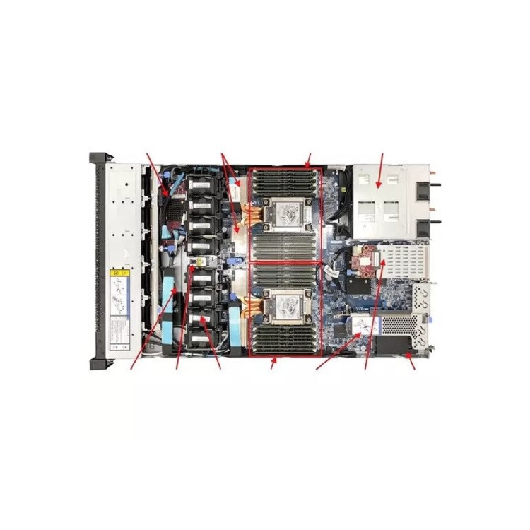 Lenovo ThinkSystem SR630 V2 7Z71 Intel Xeon Silver 4309Y 2.8GHz 8c 32GB RAM 1U Rack Server - No HDD