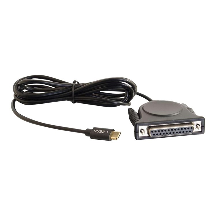 USB C to DB25 Parallel Printer Adapter