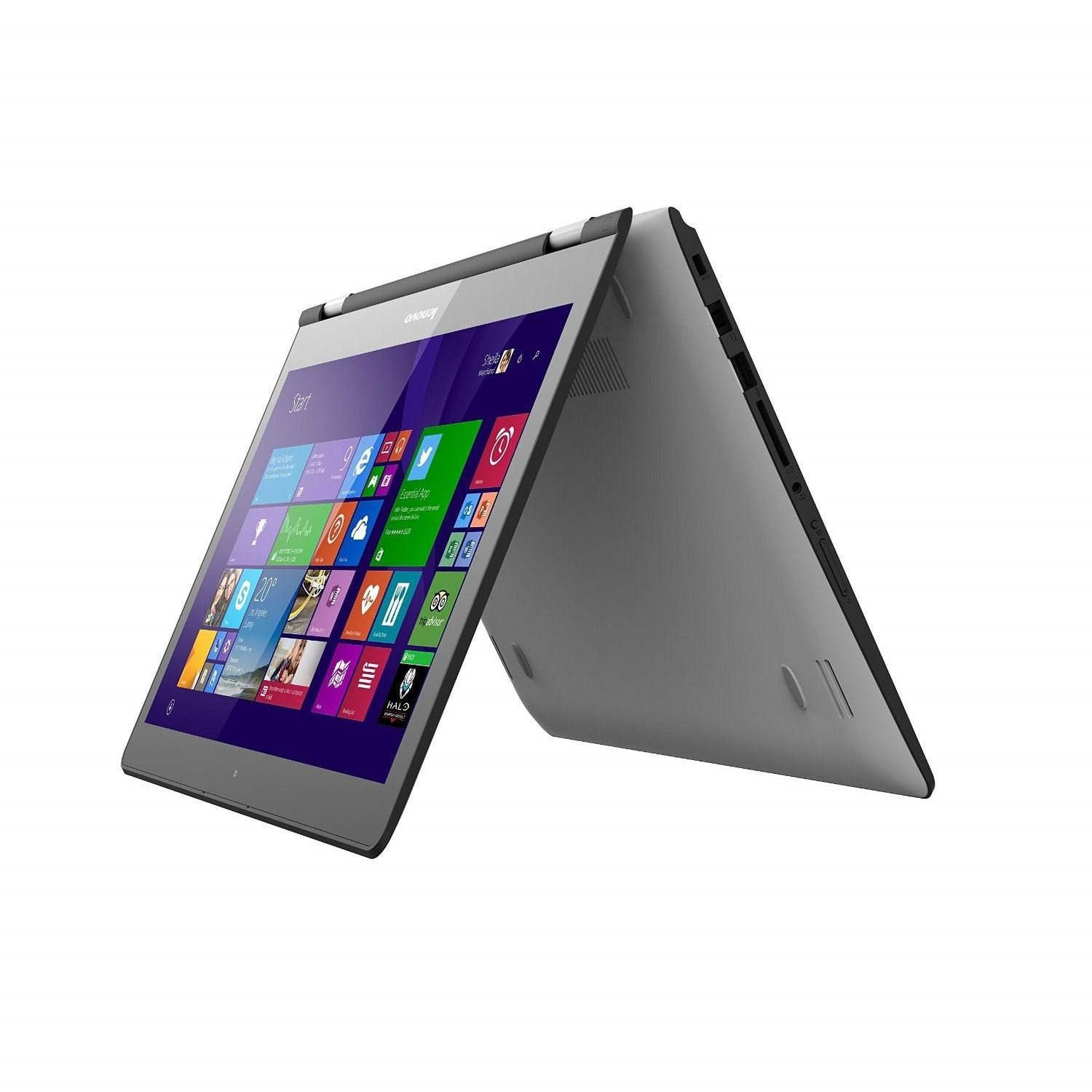 Lenovo YOGA 500 15 WHITE INTEL CORE i7 5500U 8GB 1TB 8GB SSD NVIDIA 920M 2GB DEDICATED GRAPHICS BT CAM NO ODD 15.6 INCH TOUCH WIN 8.1